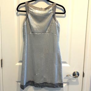 Alexia Admor dress silver sequin NWT